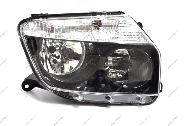 Фара RENAULT Duster правая 4X4 черная под корректор ALRU. 676512.098 RENAULT