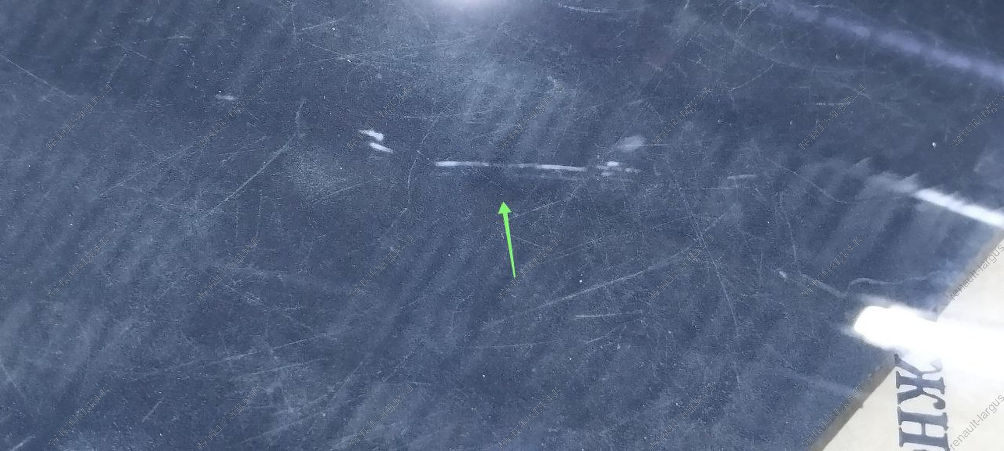 Стекло LADA Vesta опускное передней двери левое тонирован. (Tinted) Lada