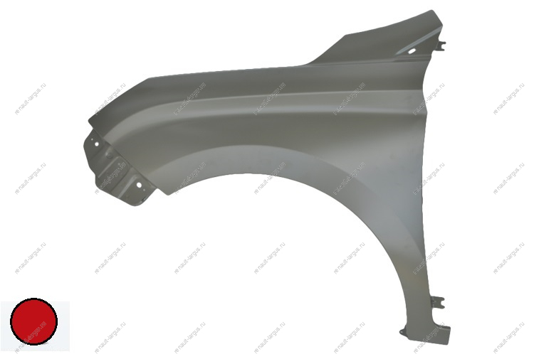 Крыло LADA XRAY переднее левое крашеное 136 Красный сплав АвтоВАЗ