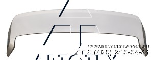 Спойлер "АртФорм" (в цвет автомобиля 242 Серый базальт) Лада Ларгус с 2012 г.в. YUAGO