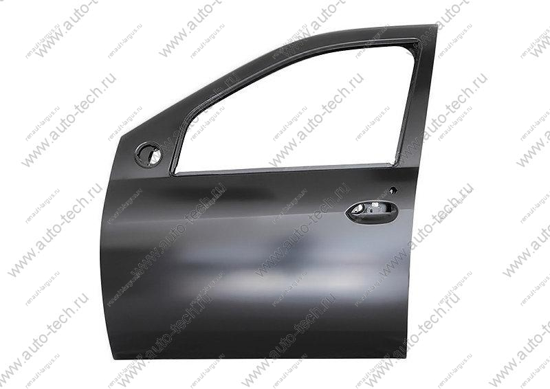 Дверь перед. левая RENAULT Logan 04-13 Е0 без отв. под молдинг O.E.M.