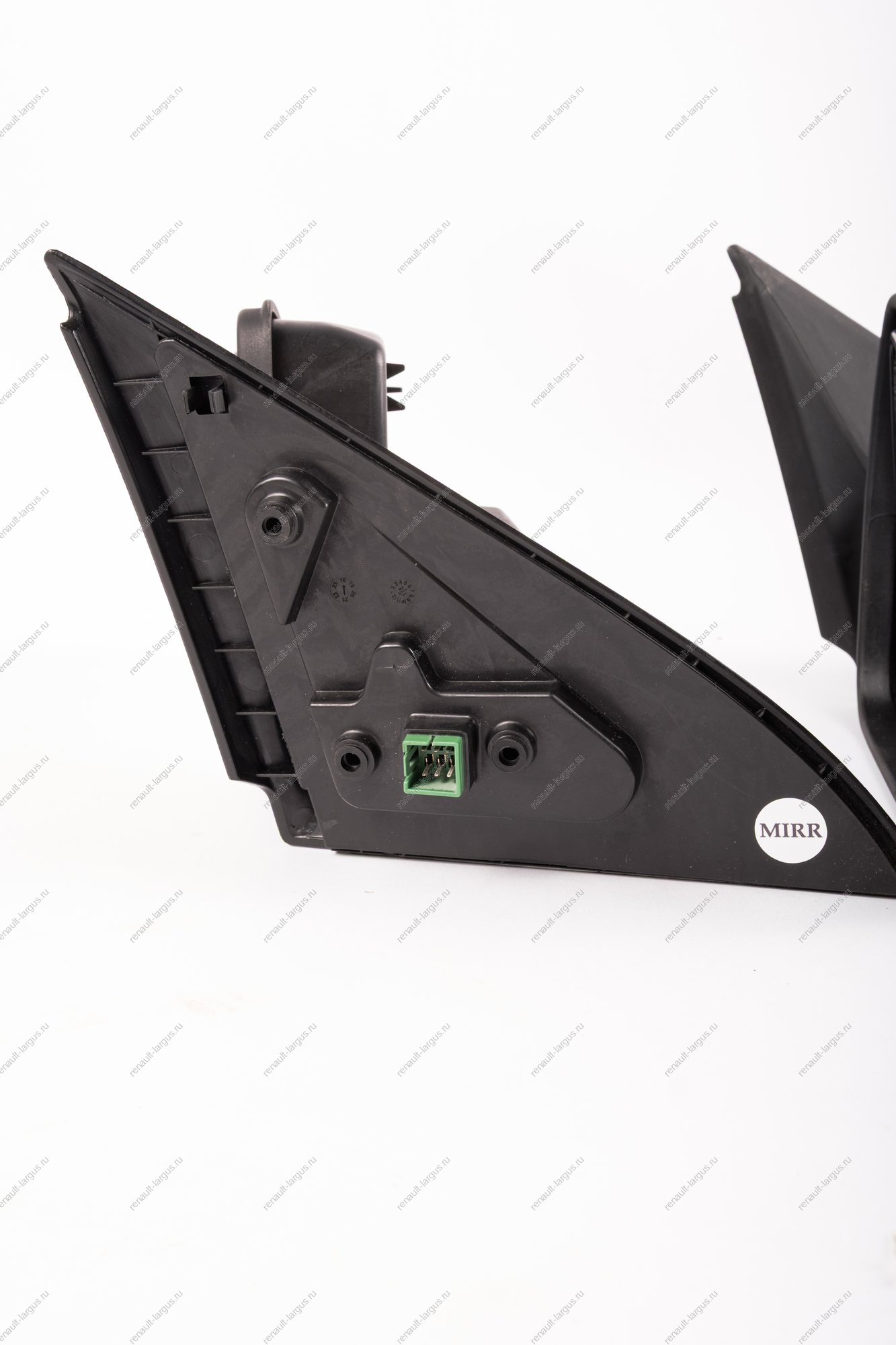 Зеркало LADA Vesta левое+ правое в сборе с накладкой под покраску электропривод , обогрев с повторит поворота(белые) в стиле Лексус к-т( MIRR