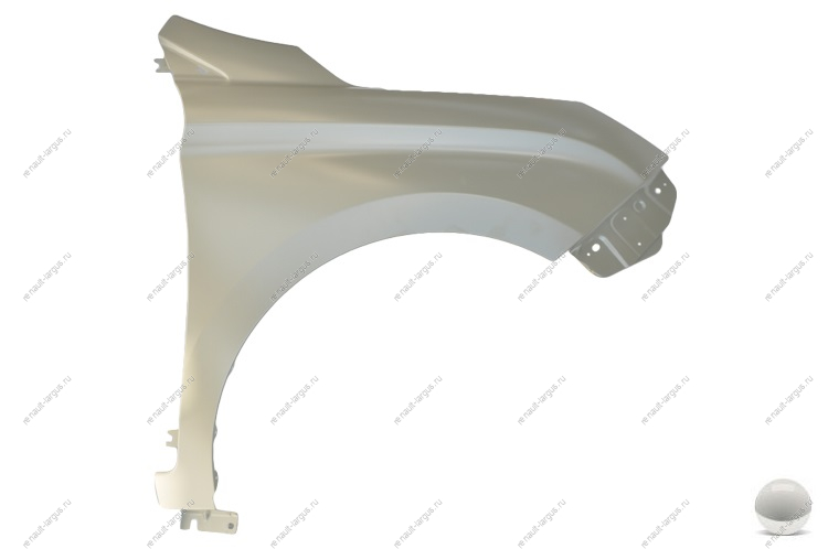 Крыло LADA XRAY переднее правое крашеное 691 Платина (серебристый) АвтоВАЗ
