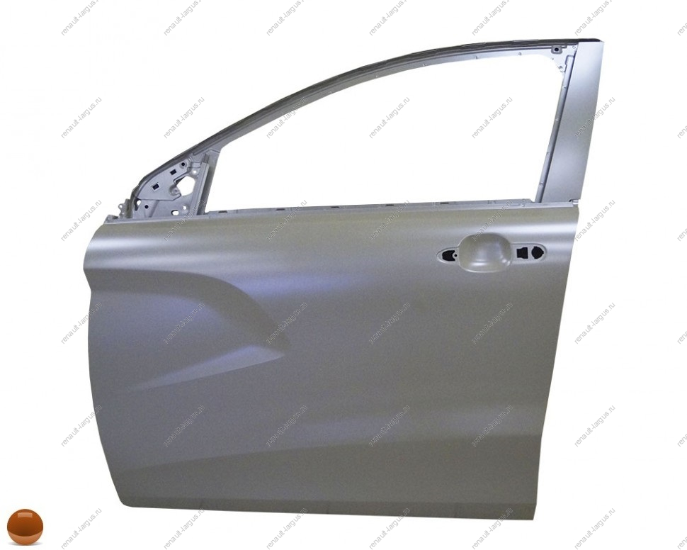 Дверь LADA XRAY передняя левая крашеная 199 Фреш (оранжевый) АвтоВАЗ