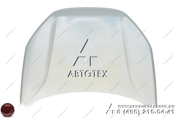 Капот LADA Vesta Sedan/SW/ SW Cross/Веста в цвет 246 Ангкор (коричневый), герметик только по шву АвтоВАЗ