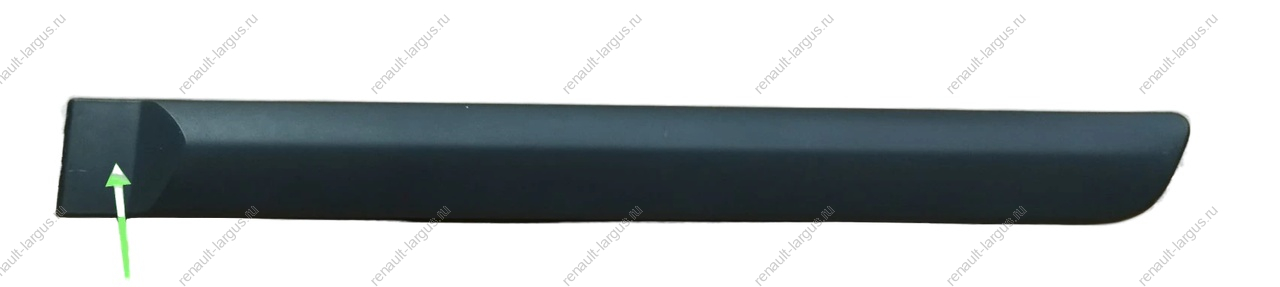 Молдинг новый LADA Largus двери задней левой (без пистонов) ( цвет серый) Lada