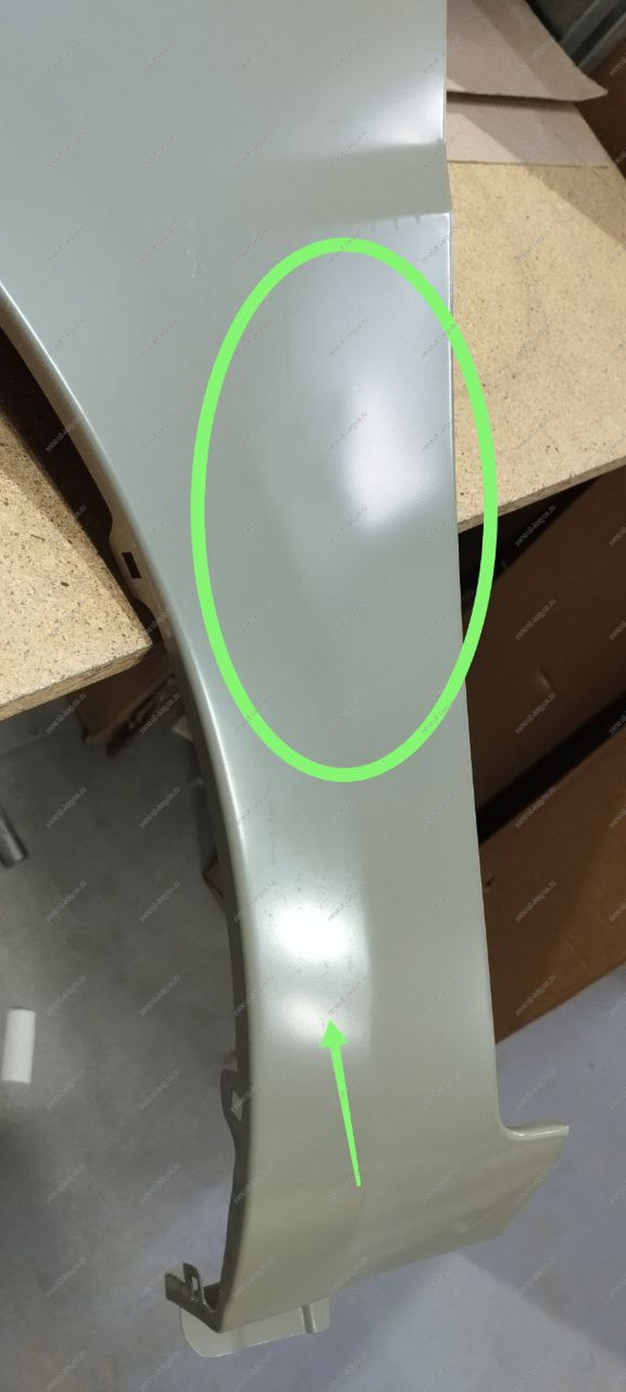 Крыло LADA Vesta/Веста переднее левое Gamma