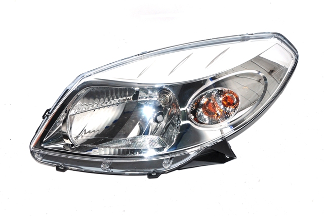 Фара RENAULT Sandero/Рено Сандеро левая Depo