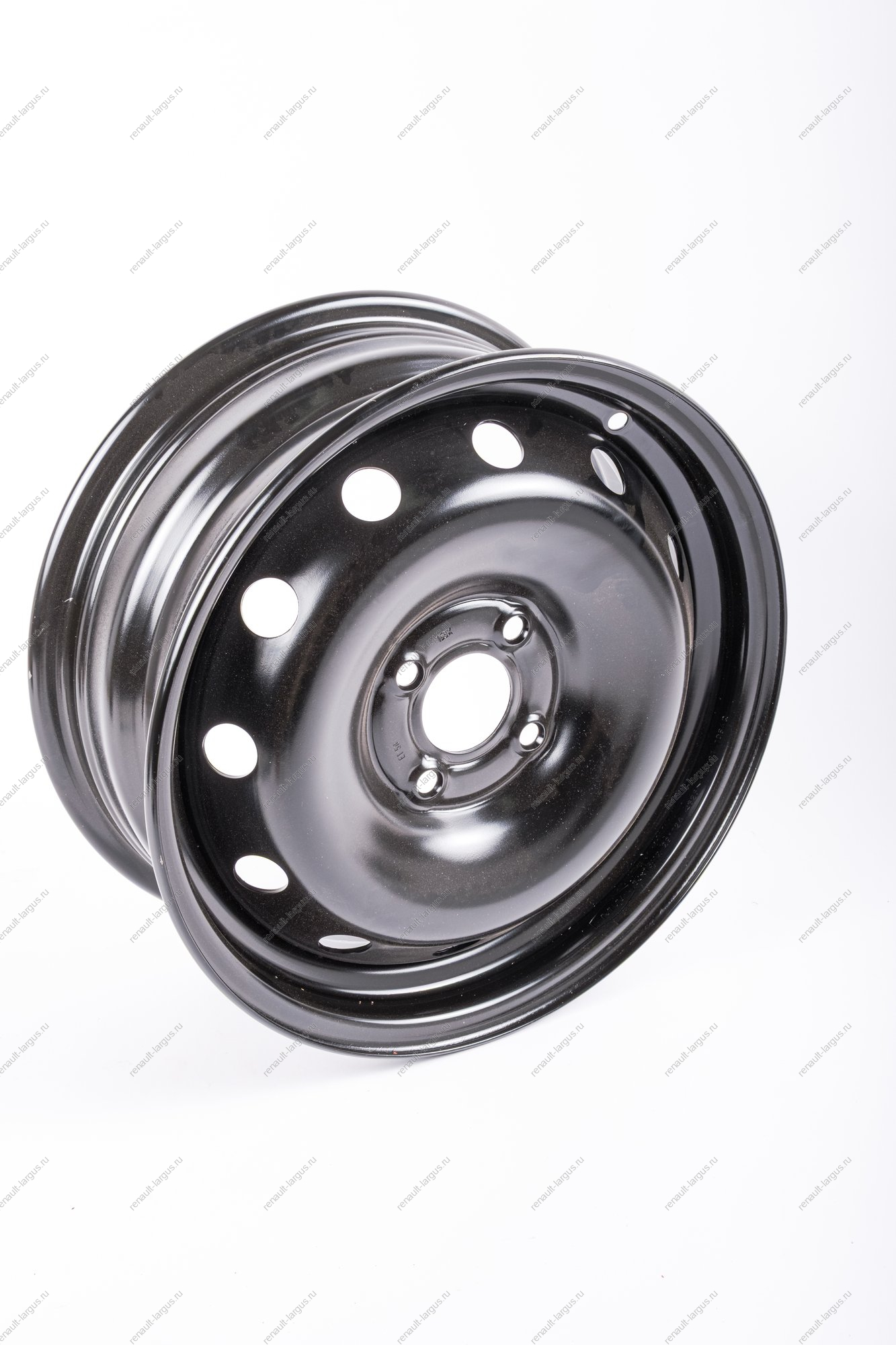 Диск колесный R-15 15X6 4X100 ET50 D60 штамп цвет черный LADA Largus Lada