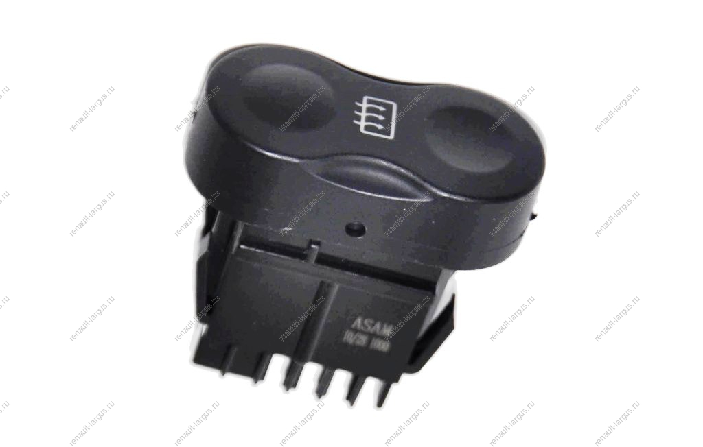 Кнопка RENAULT Logan/Рено Логан 2 обогрева заднего стекла 6001546145 ASAM-SA