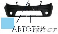 Бампер передний RENAULT Sandero крашеный с отв под птф Bleu Electrique RNZ Мет 2008-2013 API