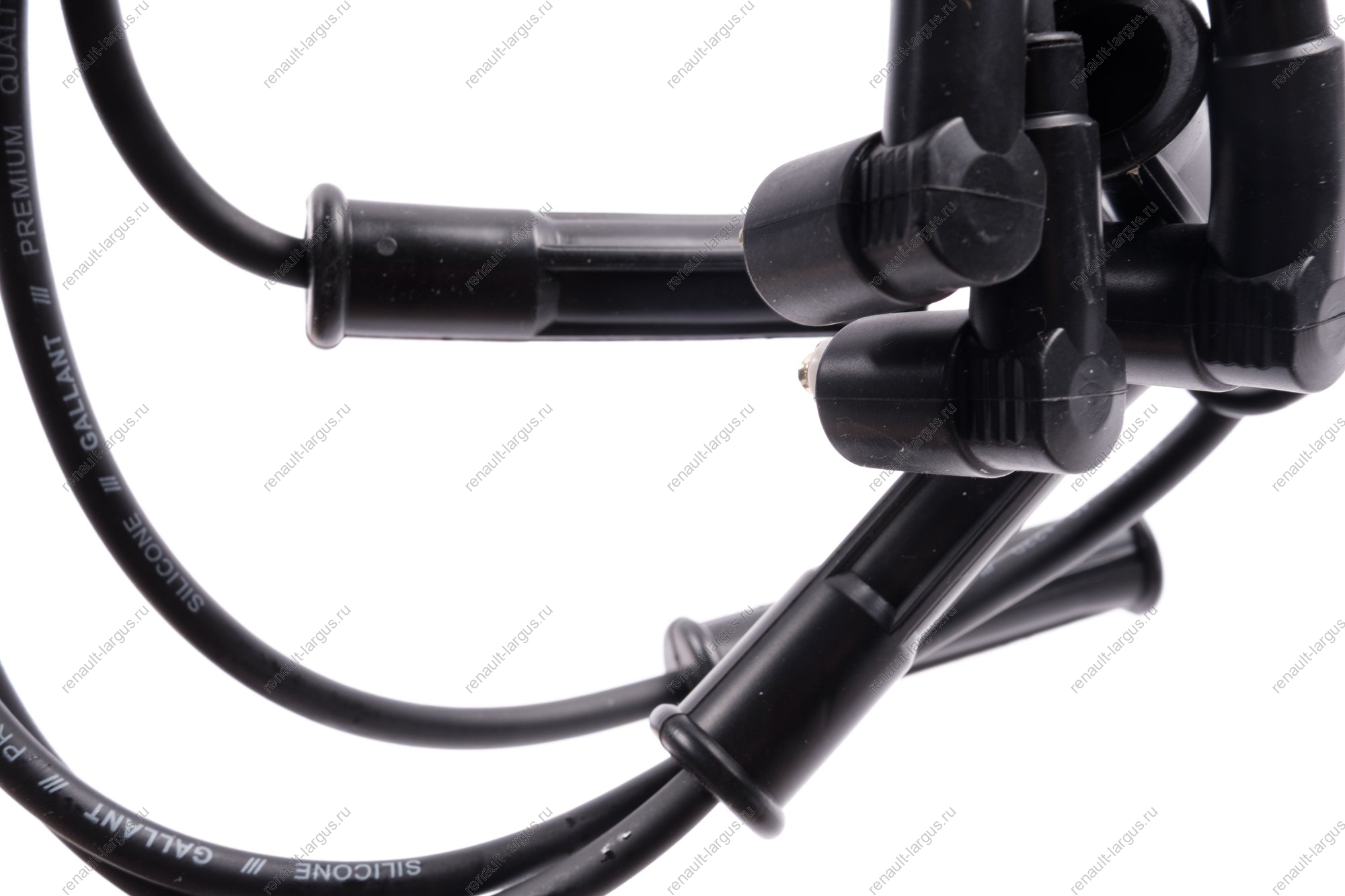 Провода высоковольтные LADA Largus/Renault Logan для свечей зажигания двигат. (8кл.дв.К7M,К7J )4 шт к-т Gallant