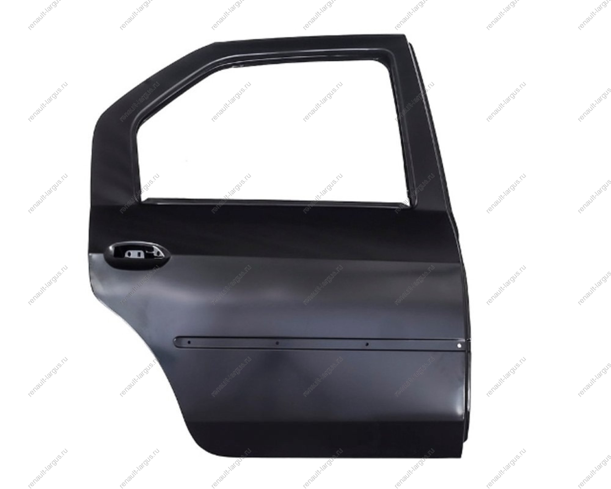 Дверь задняя правая RENAULT Logan/Рено Логан E0 без отв. под молдинг Gamma
