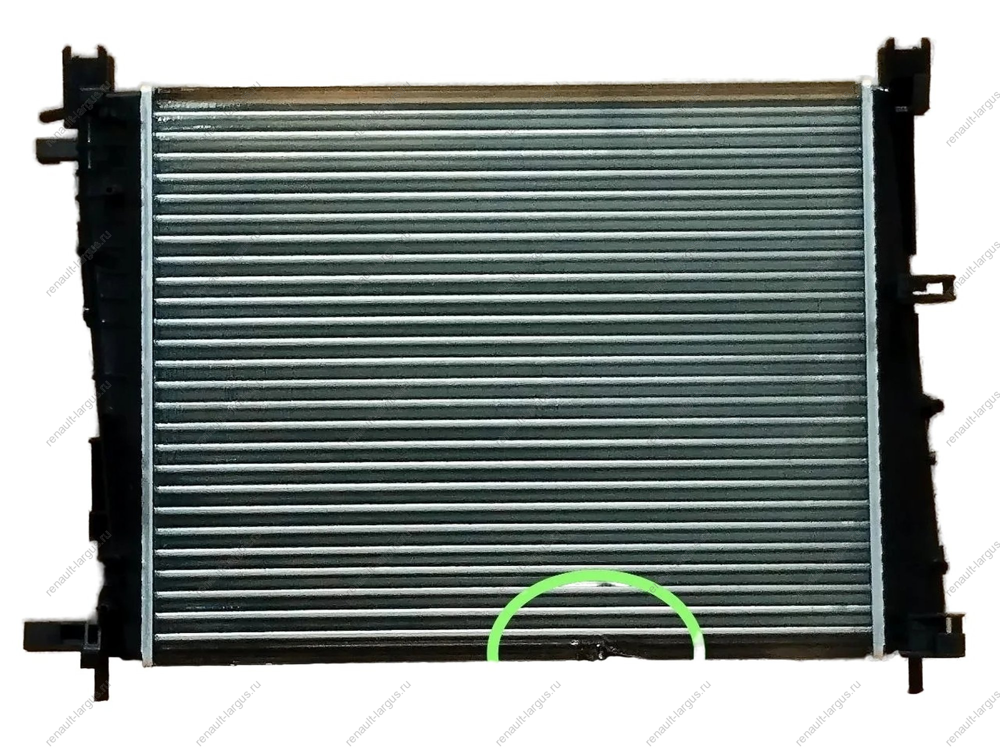 УЦЕНКА Радиатор новый охлаждения RENAULT Duster 2015- 214106179R ( Грубый загиб в нижней части ) Renault