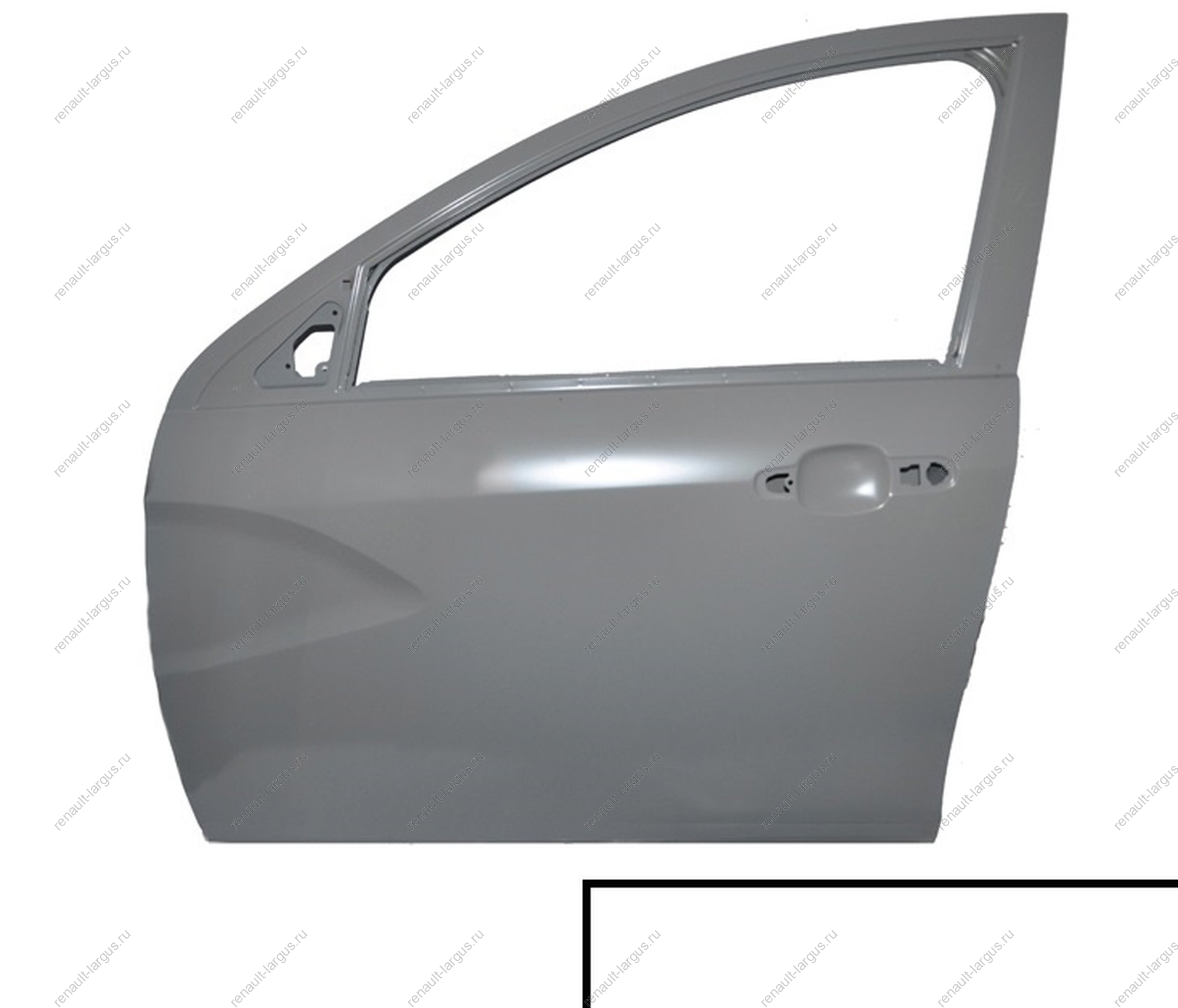 Дверь LADA Vesta/Веста передняя левая в цвет 221 Ледниковый (белый) API