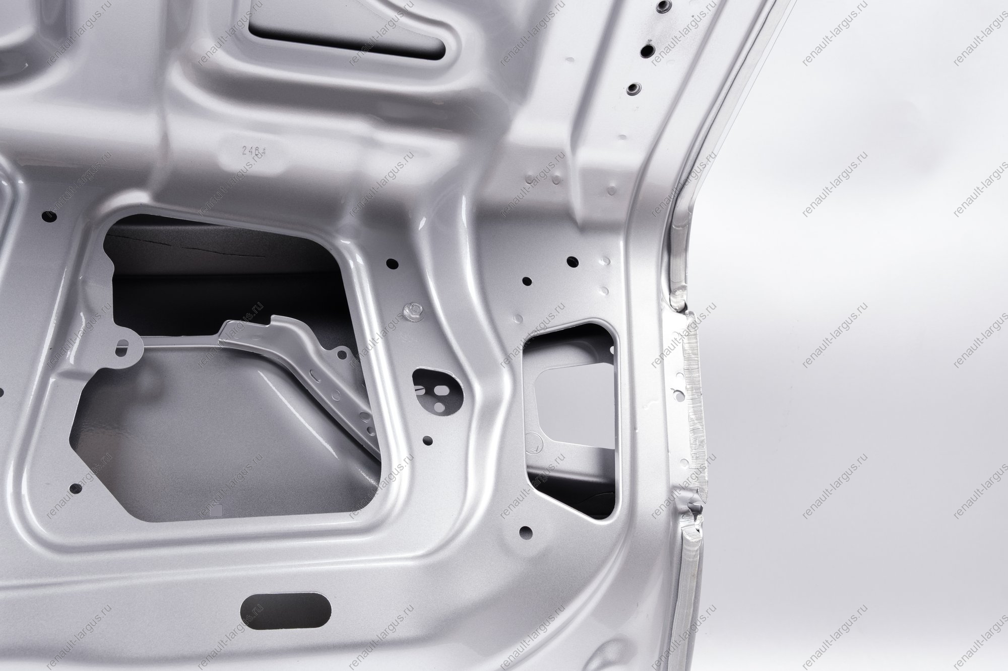 Крышка багажника в цвет 691 Платина (Серебристый) LADA Vesta NG (седан) Lada