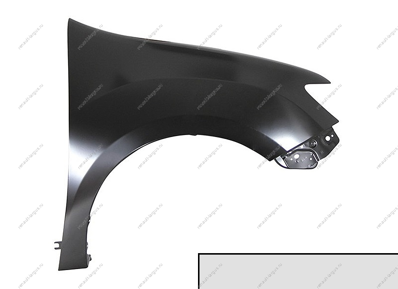 Крыло переднее правое RENAULT Sandero Stepway 2014- крашеное Gris Platine D69 Cерая платина Renault