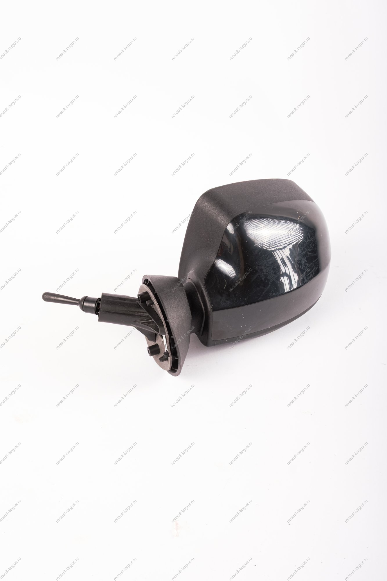 Зеркало левое LADA Largus/Лада Ларгус мех. трос в сборе с накладкой противоослепляющее ГрандРиал