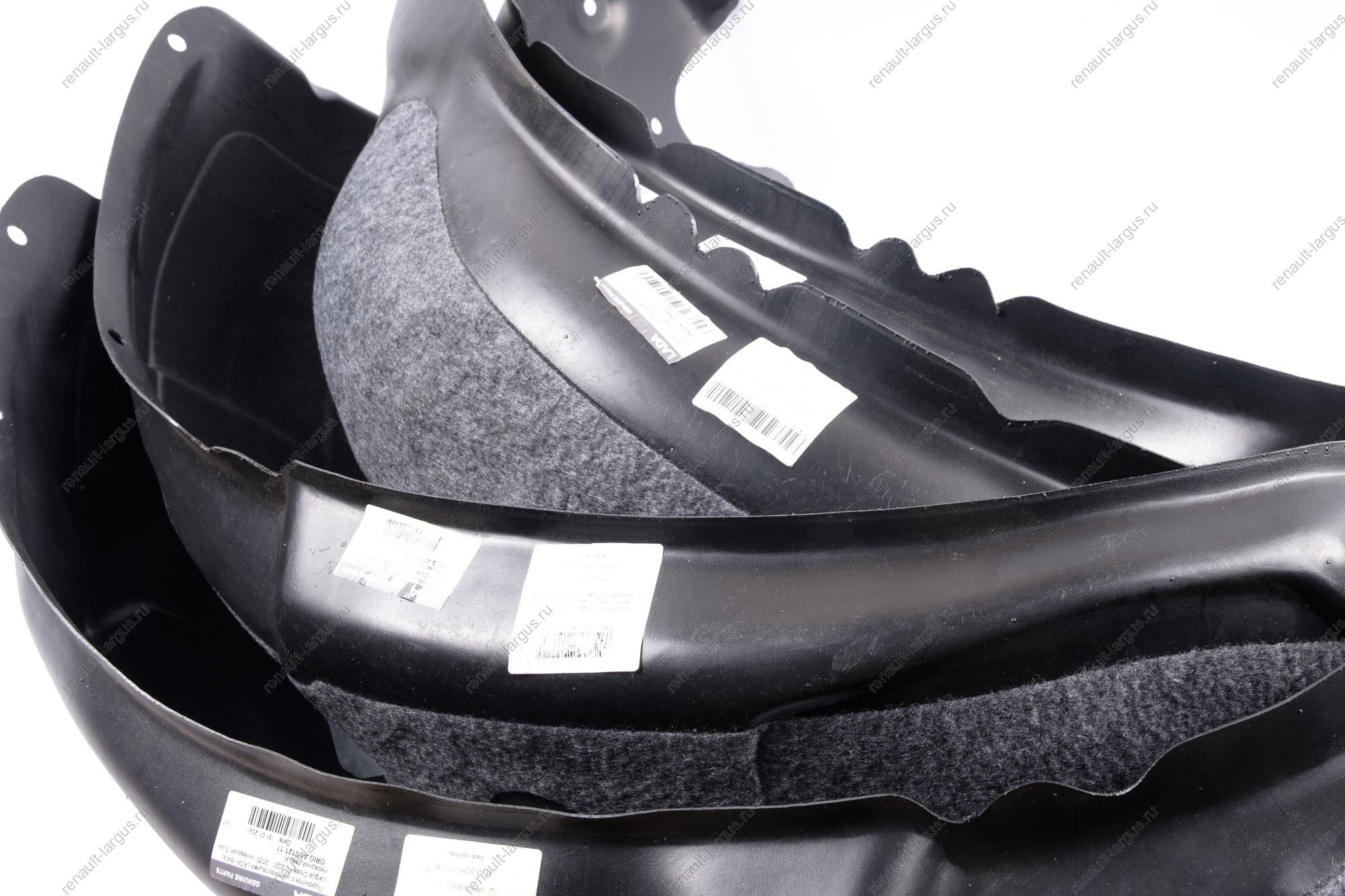 Комплект подкрылок с шумоизоляцией LARGUS Cross (FL) NEW Дополнительное оборудование