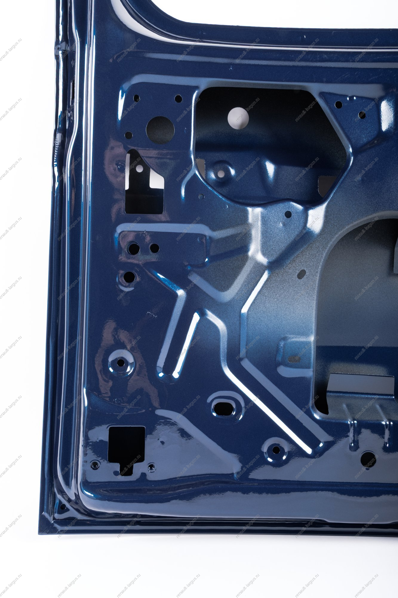 Дверь задка левая (под стекло) LADA Largus/Лада Ларгус крашеная 424 Дипломат (Синий) GAMMA