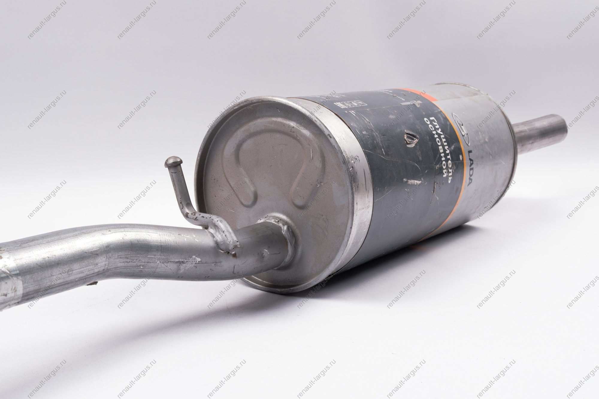 Глушитель LADA Vesta основной с трубами и кронштейнами в сборе Lada