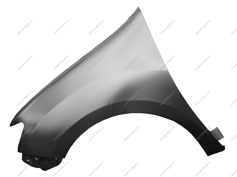 Крыло RENAULT Logan/Рено Логан переднее левое без отвер. под повторит. 2014- 631017526R API