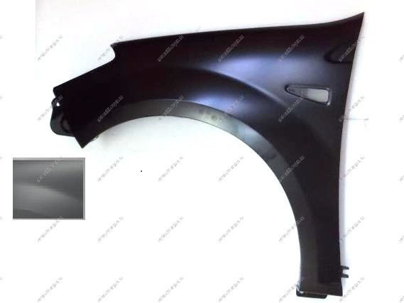 Крыло левое RENAULT Sandero крашеное Gris Platine D69 Cерая платина API