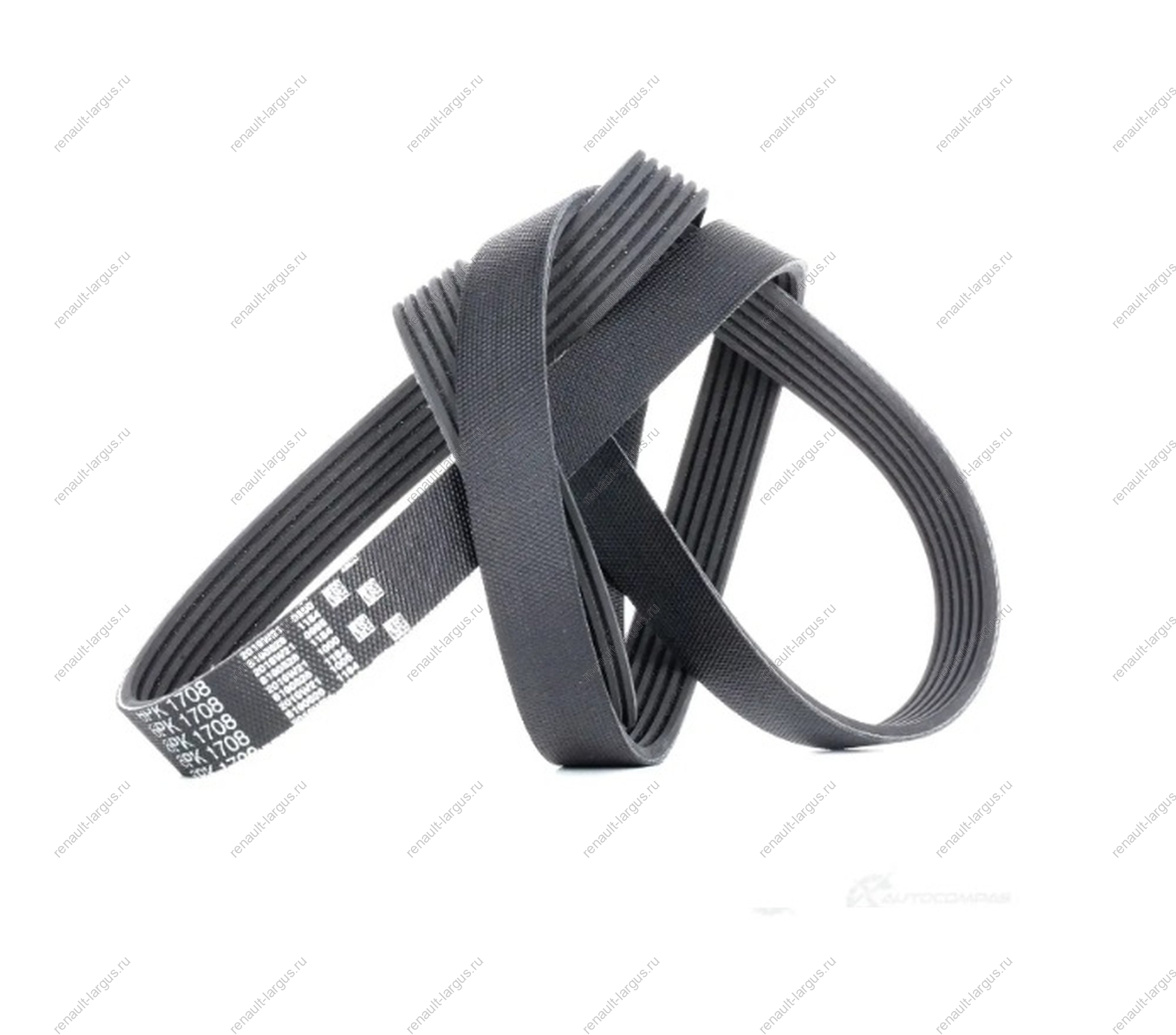 Ремень привода вспомогательных агрегатов LADA Largus с гур и кондиц/ двигат 21129 GATES