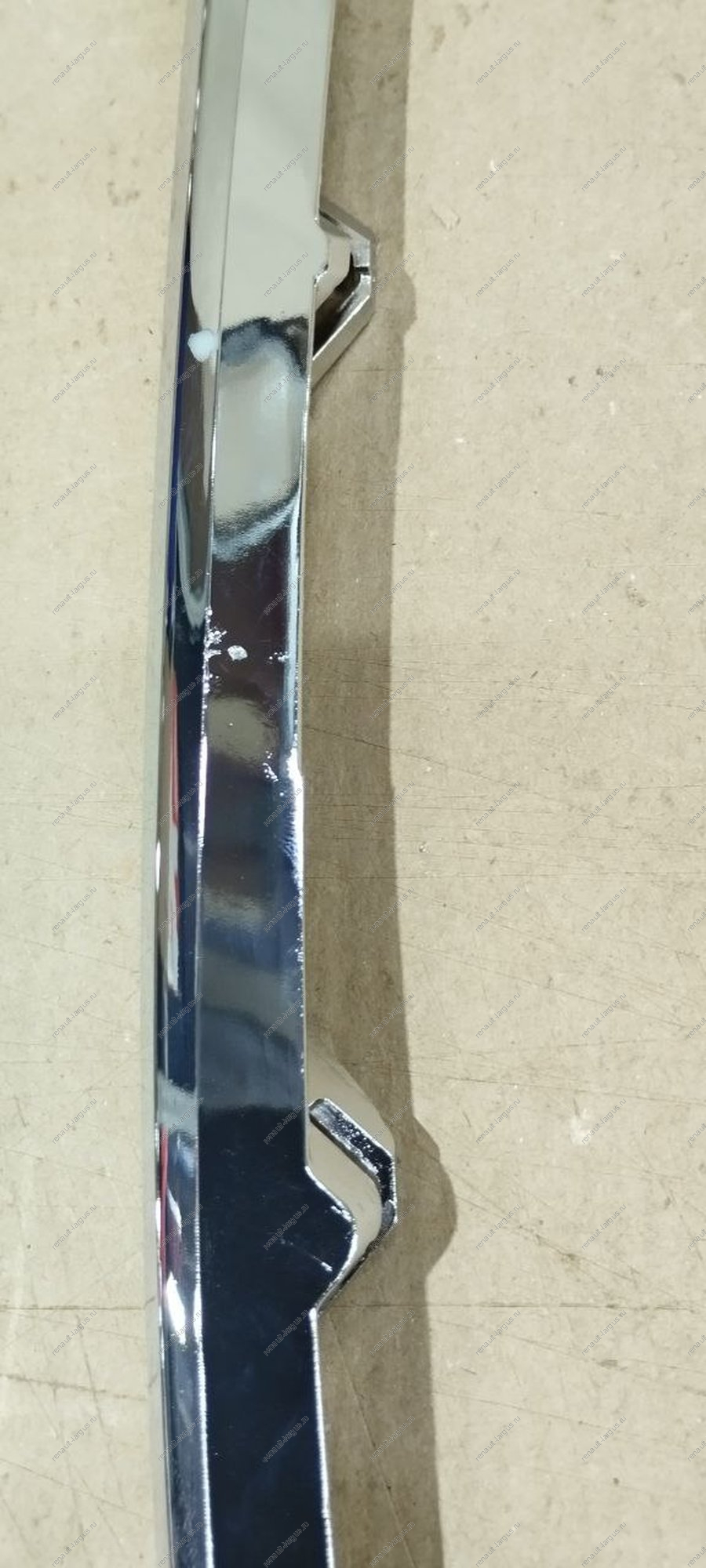 Молдинг переднего бампера к-т 4шт (хром) LADA Vesta FL Россия