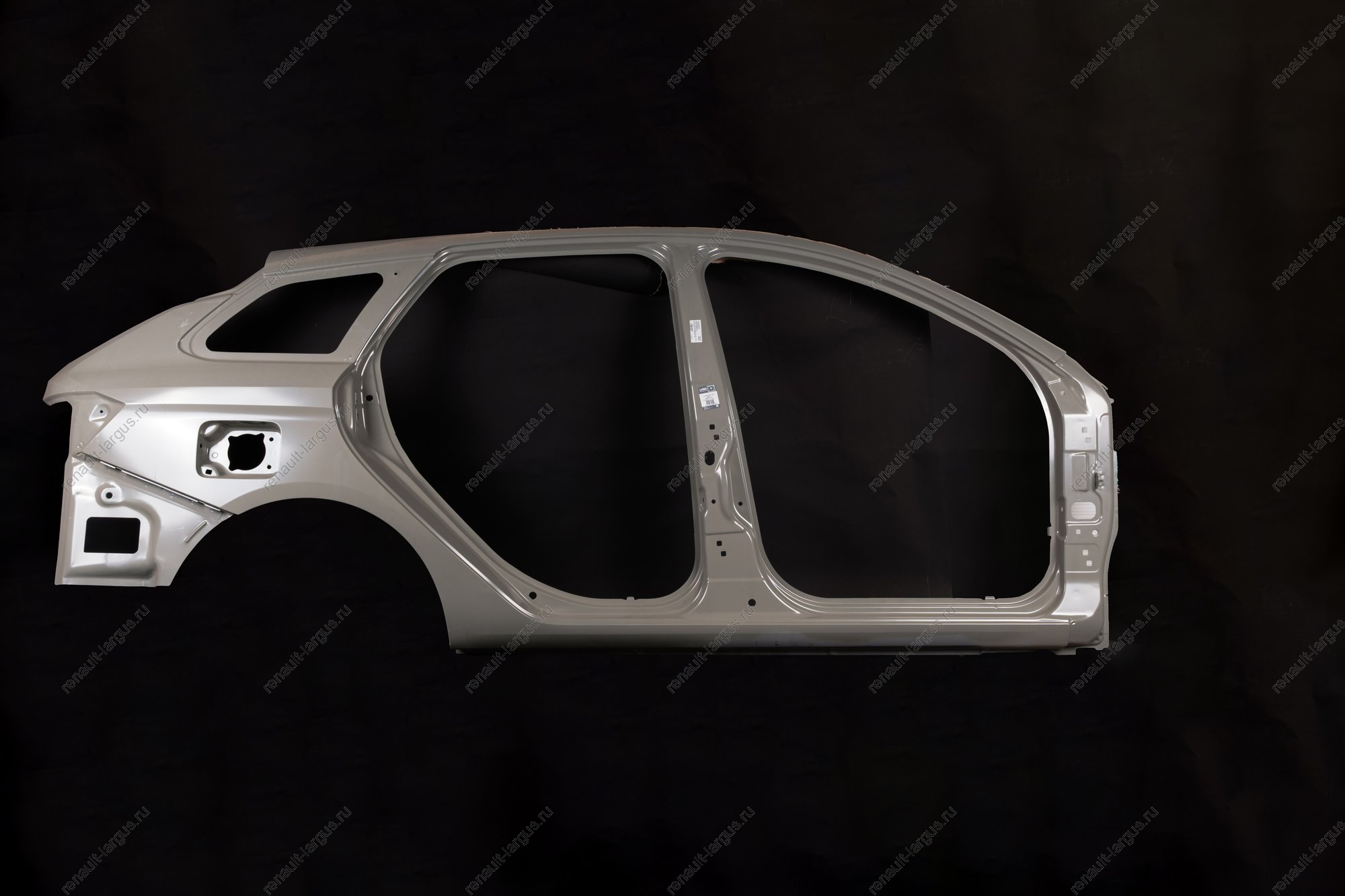Боковина кузова Lada Vesta SW наружняя правая (крыло заднее+порог) (катафорез) Lada