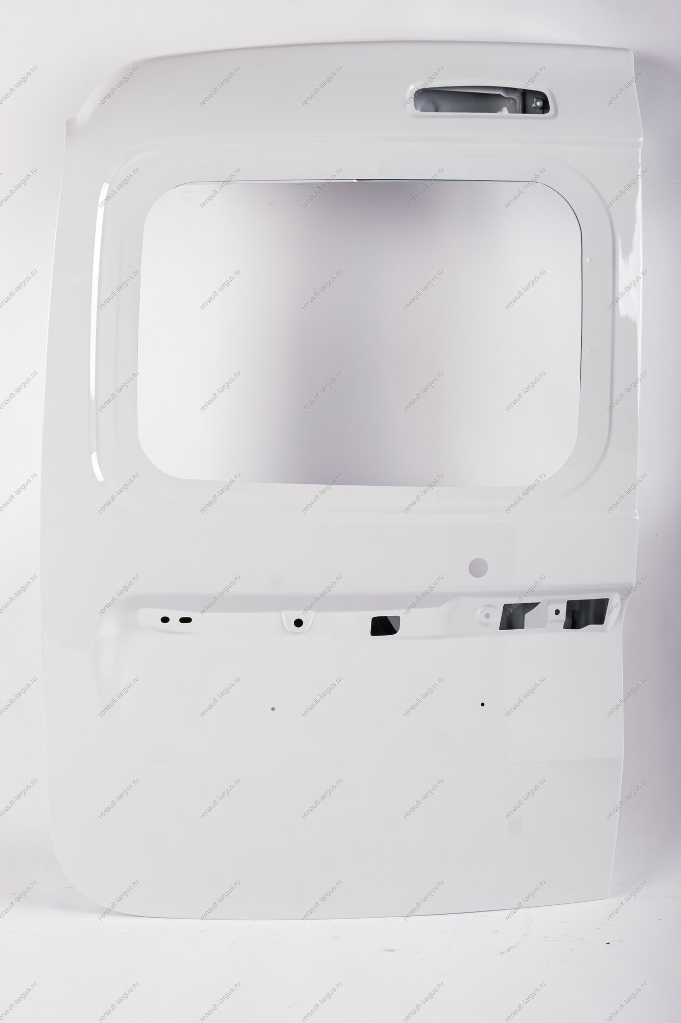 Дверь задка левая (под стекло) LADA Largus/Лада Ларгус крашеная 221 Ледниковый (Белый) GAMMA