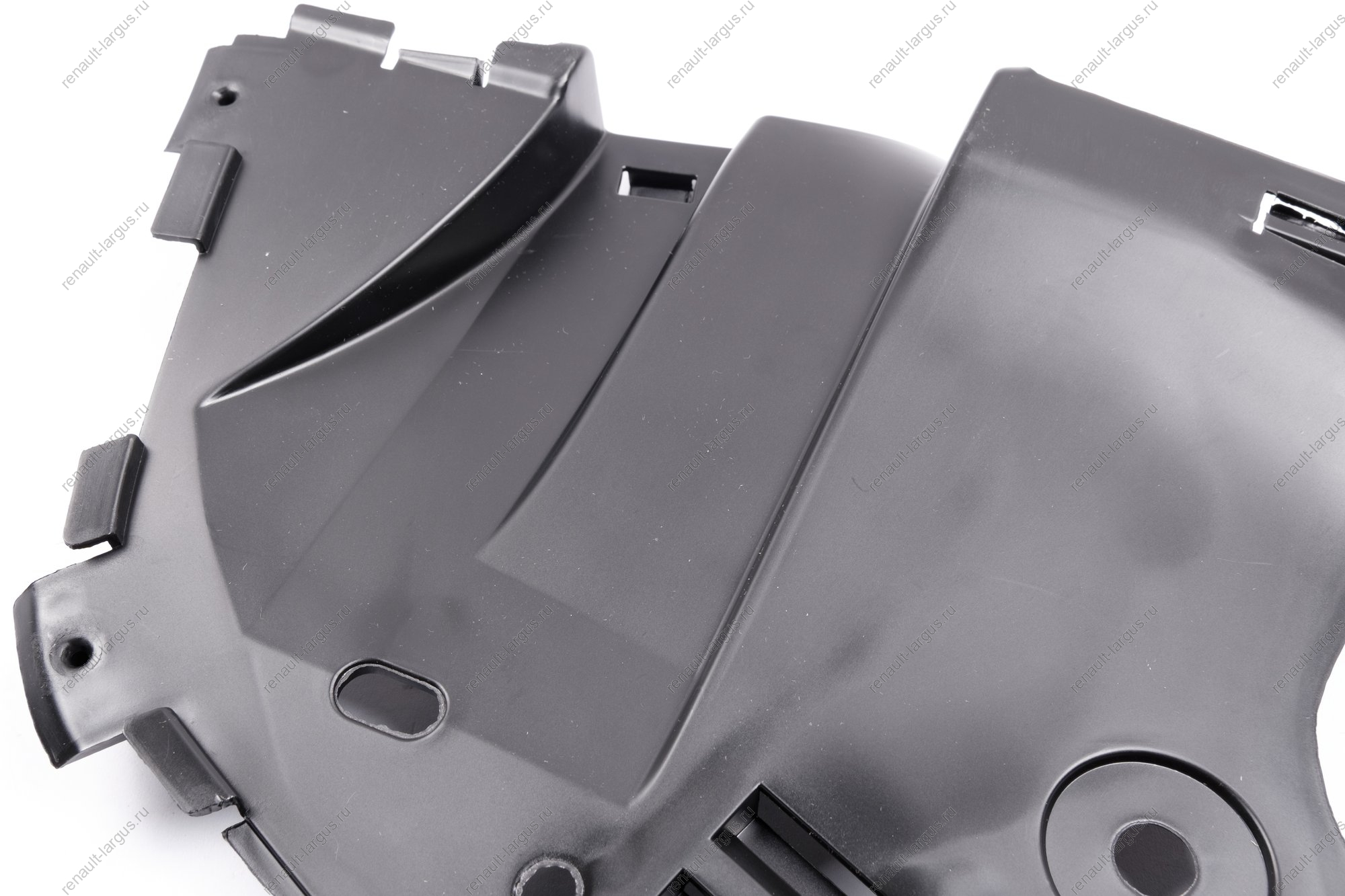 Защита LADA Largus/RENAULT Logan переднего бампера левая ATB