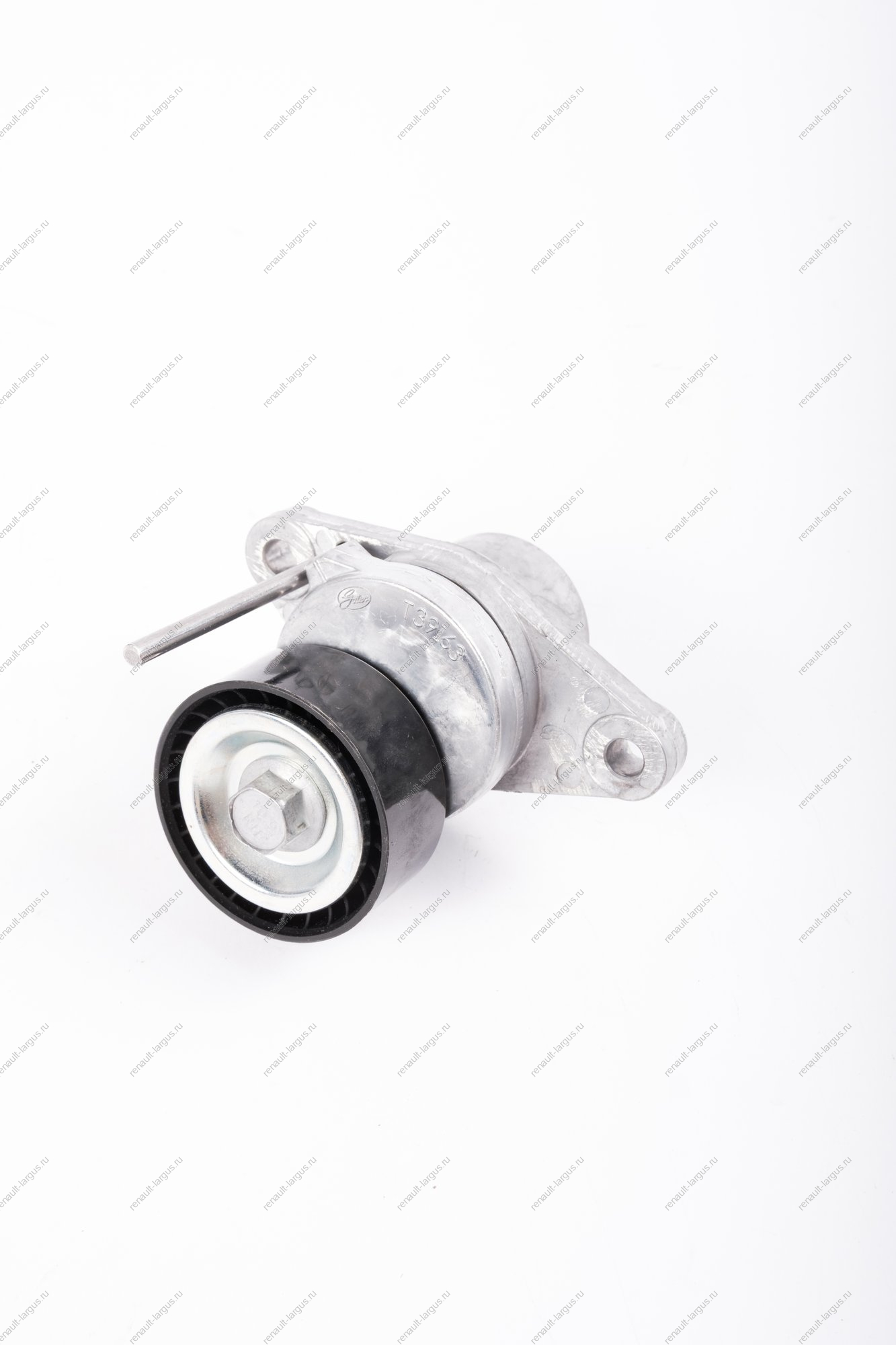 Ролик (25*D60) с натяжителем Lada Largus ремня доп. оборуд. с ГУР и кондиц. (GATES) Renault.