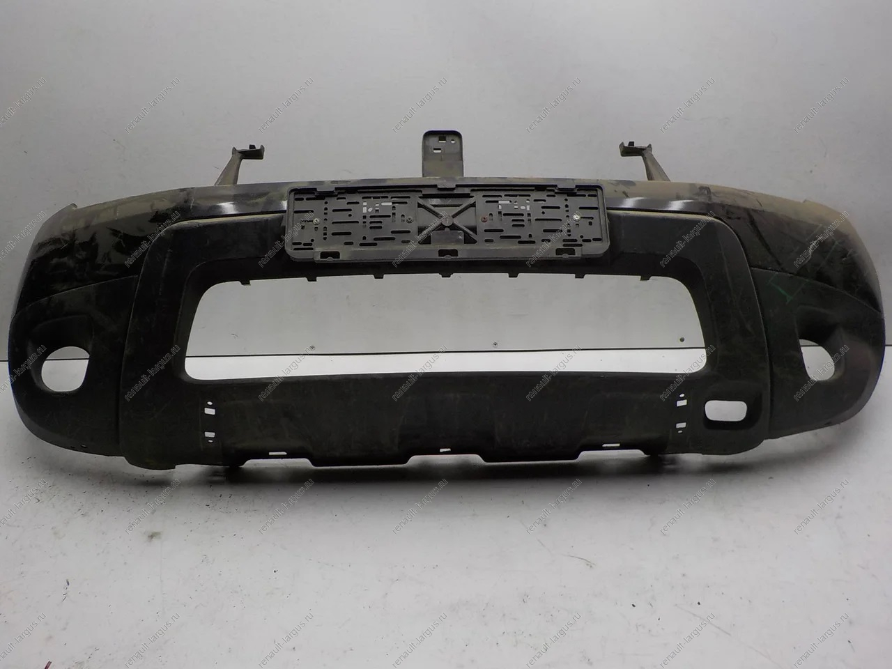 Бампер передний под птф RENAULT Duster/Рено Дастер 620220030R (верх под покраску низ с тиснением) DIFORZA