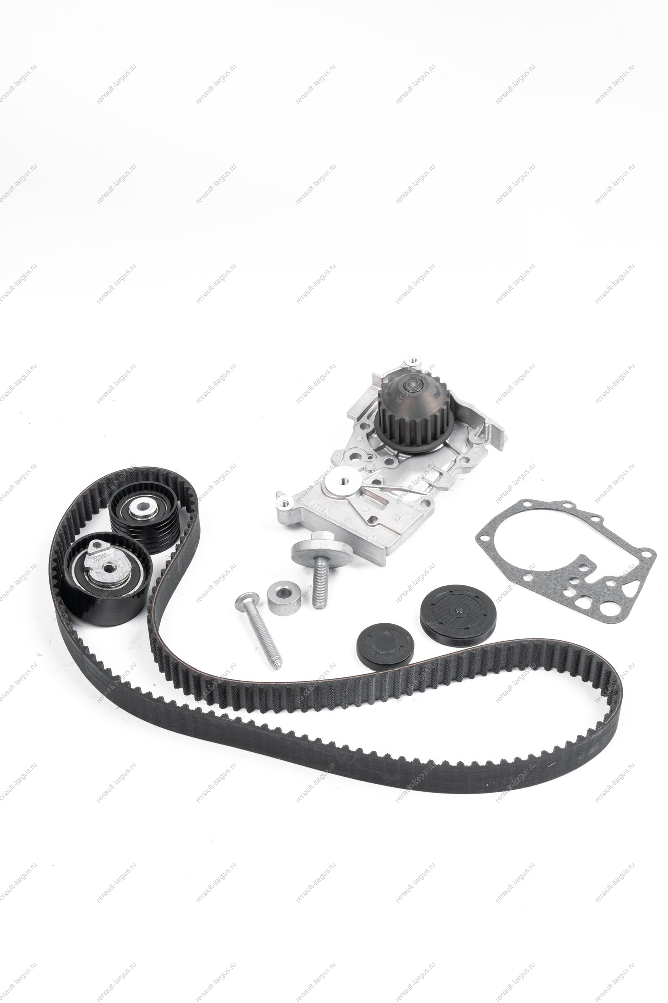 Ремень ГРМ + 2 ролика Lada Largus/RENAULT Logan +водяной насос 16кл 105л.с. K4M (GATES KP35671XS)