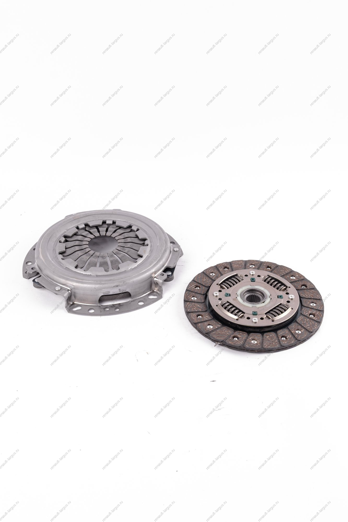 Диск сцепления LADA Vesta/Largus нажимной + ведомый КПП- JH3 (без выжимного подшипника) к-т Trialli