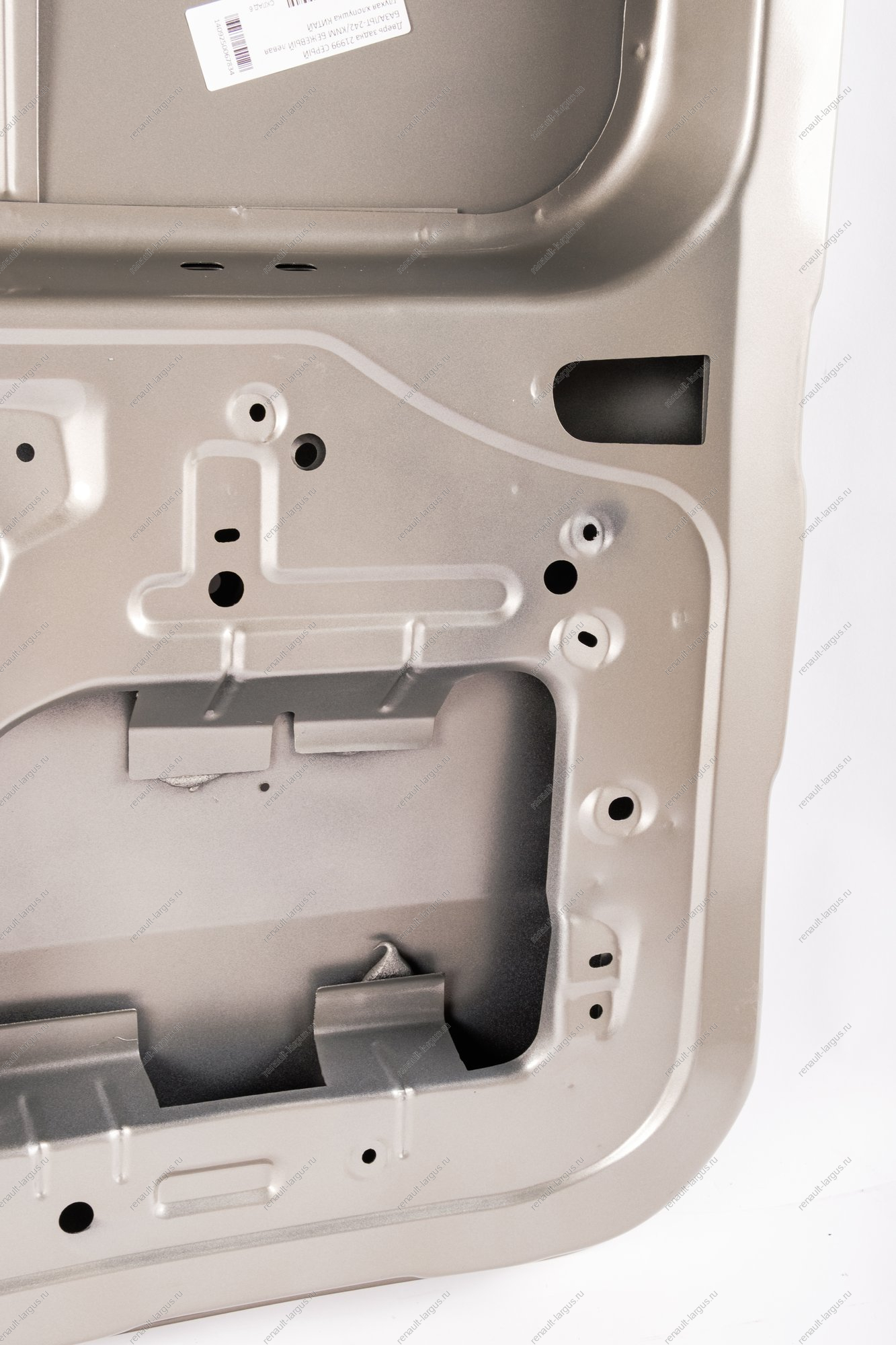 Дверь задка левая (глухая) LADA Largus/Лада Ларгус крашеная 242 Серый базальт (Серо-бежевый) GAMMA