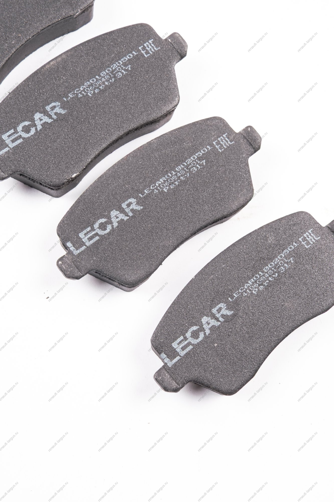 Колодки тормозные передние LADA Largus/Лада Ларгус 16 кл К-Т 1коробка с 4 шт. фургон/универсал (LECAR) Lada