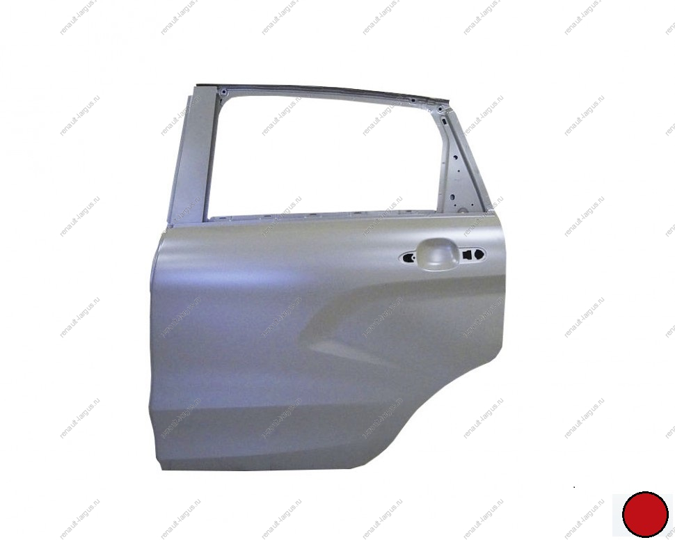 Дверь LADA XRAY задняя левая крашеная 136 Красный сплав АвтоВАЗ