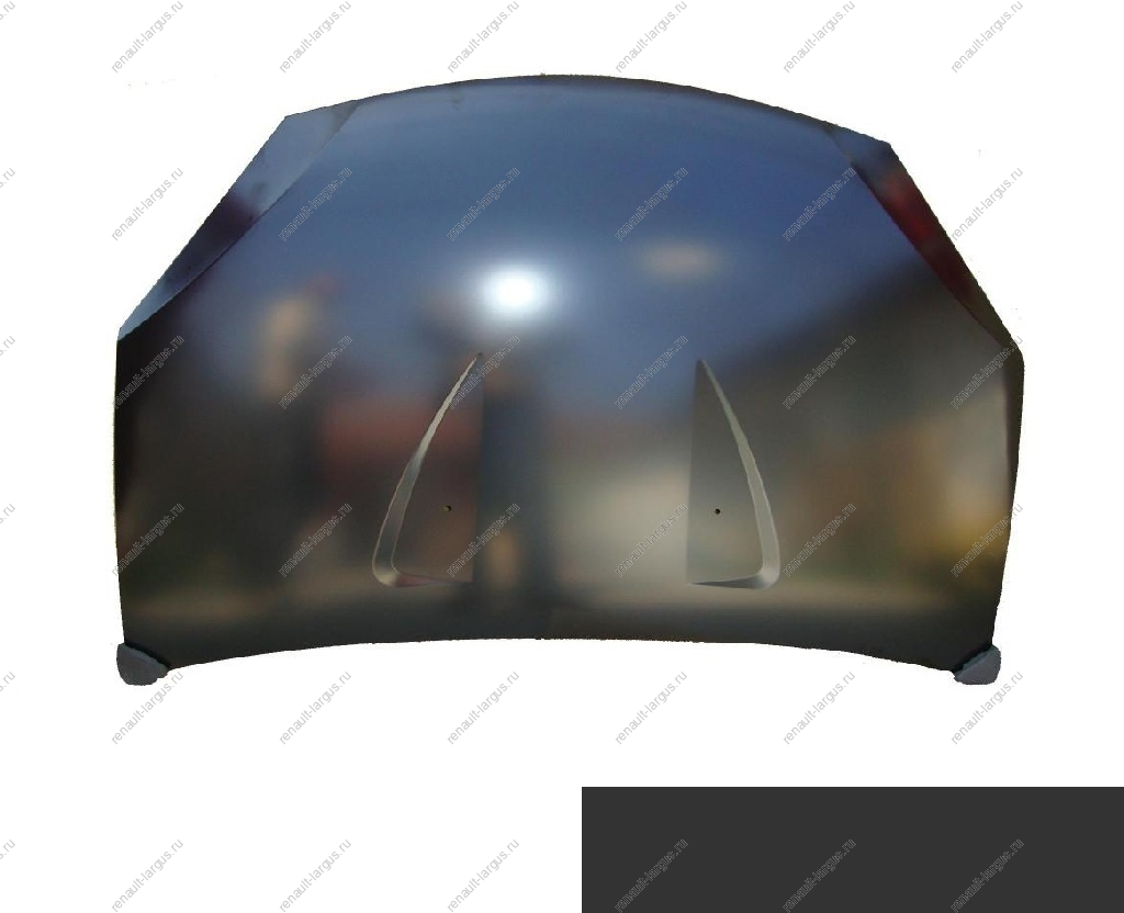 Капот RENAULT Sandero крашеный Gris Basalte KNA API