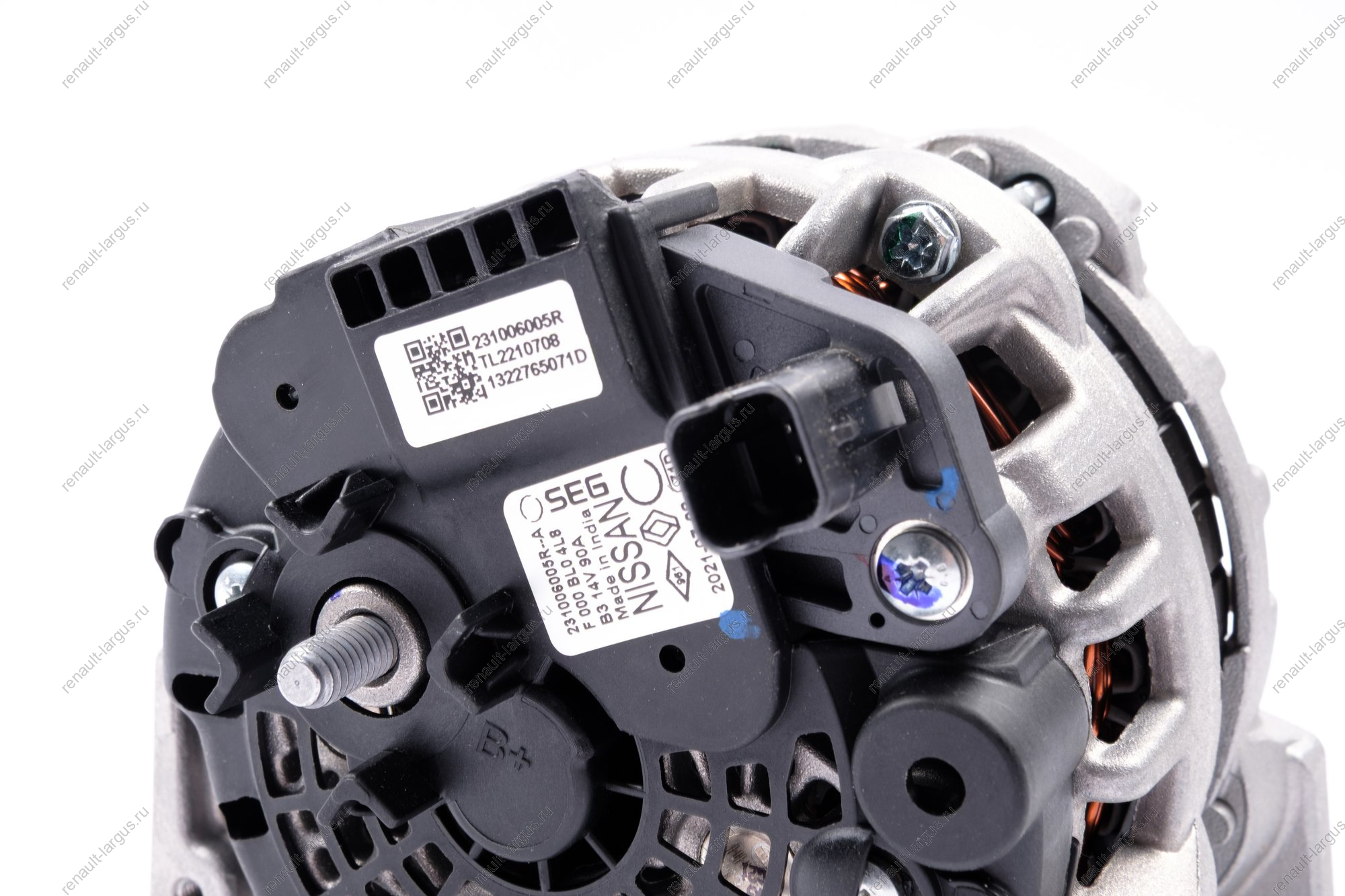 Генератор 90А LADA Largus 231004527R Renault