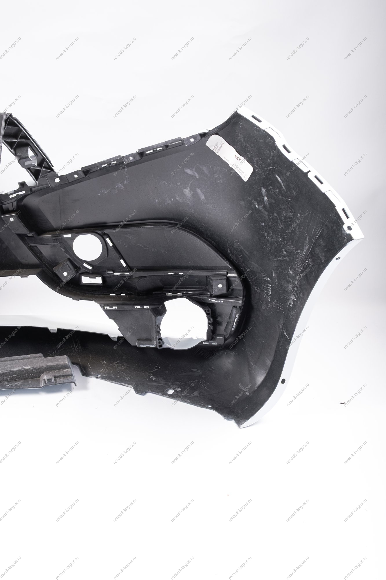 Бампер передний LADA XRAY крашеный(без заглуш под букс крюк) 221 Ледниковый (белый) АвтоВАЗ