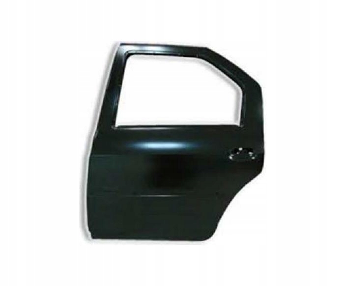 Дверь RENAULT Logan/Sandero задняя левая 2014- без отверст под молдинг грунт. серая Bodyparts