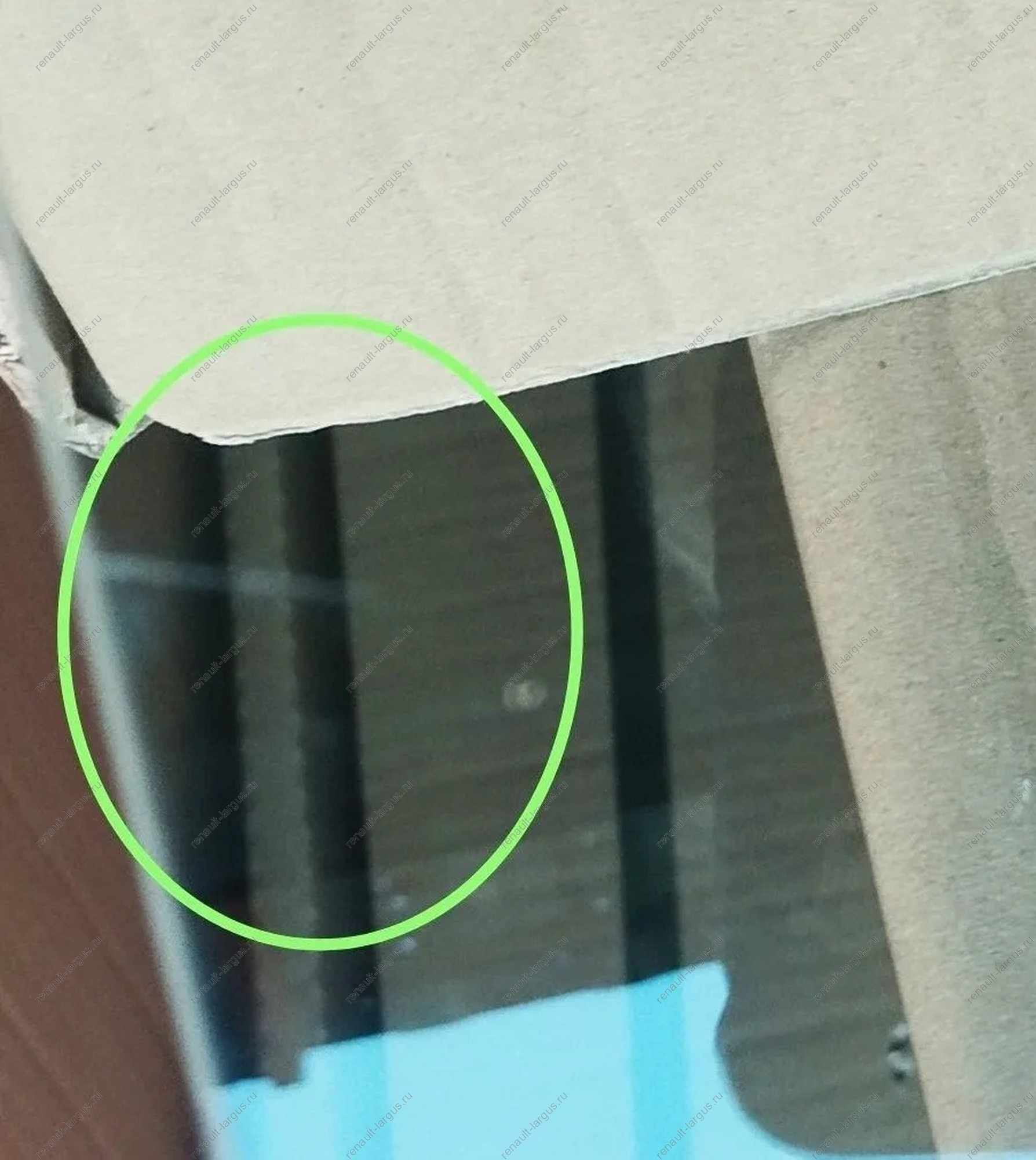 Стекло двери LADA Largus/Лада Ларгус переднее левое Tinted тонир. Lada