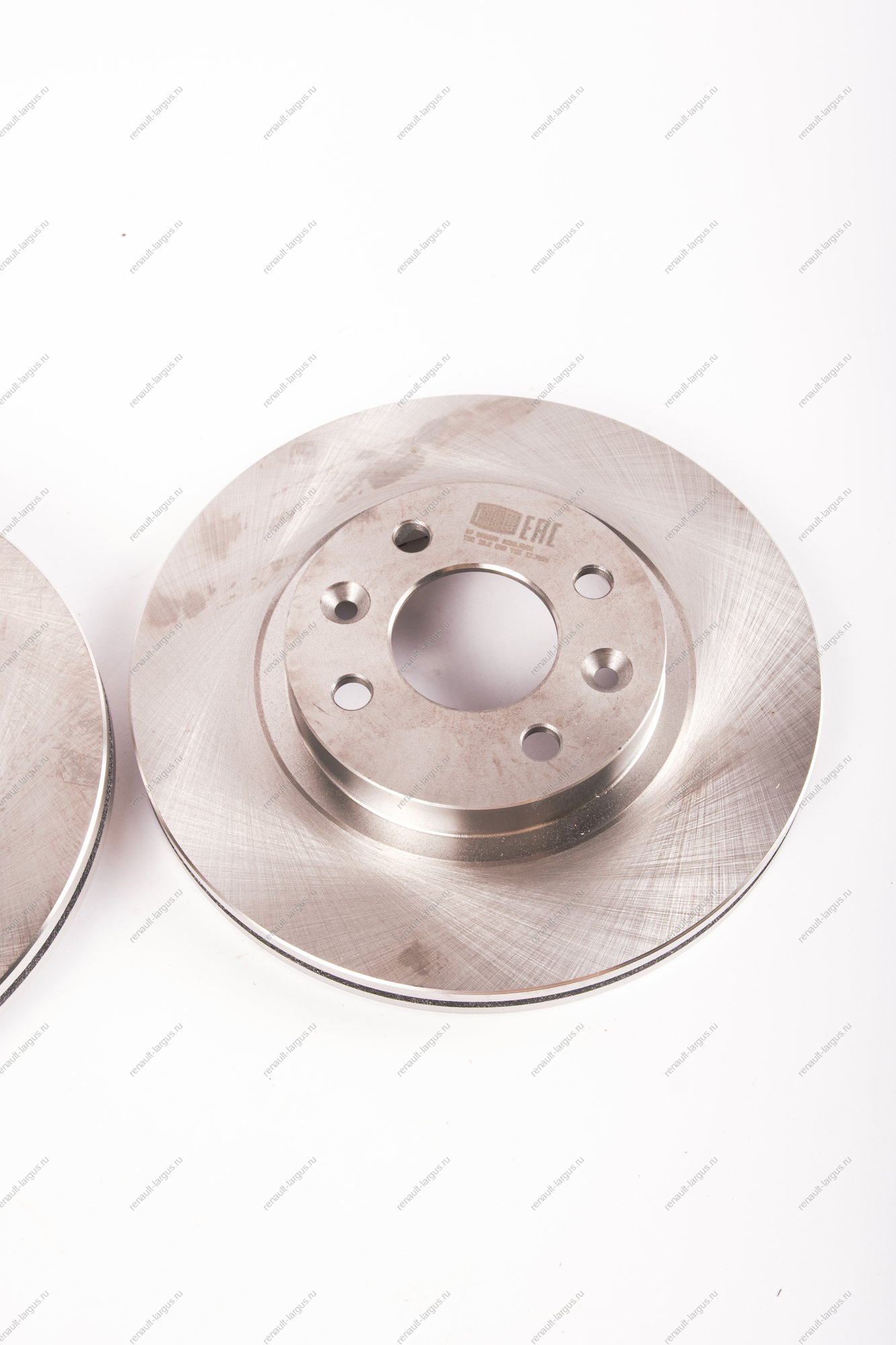 Диск тормозной Lada Largus, Nissan Note, Renault Logan передний вент. D 259 мм к-т 2шт TRIALLI