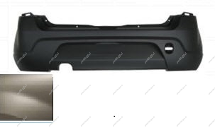 Бампер задний RENAULT Sandero крашеный Gris Basalte KNM Светлый базальт 2008-2013 BodyParts