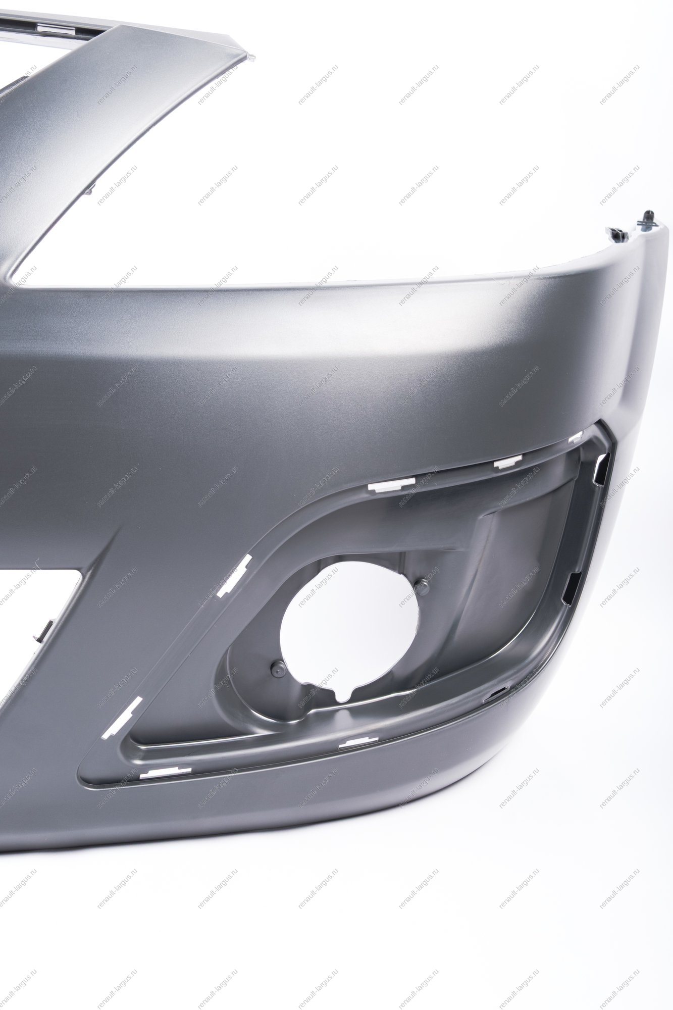 Бампер передний LADA Largus (не окраш) с тиснением Lada