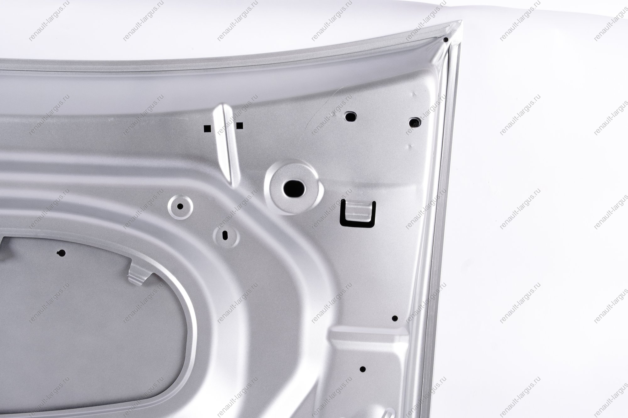 Капот RENAULT Logan/Sandero 2014- крашенный в цвет Gris Platine D69 Gamma