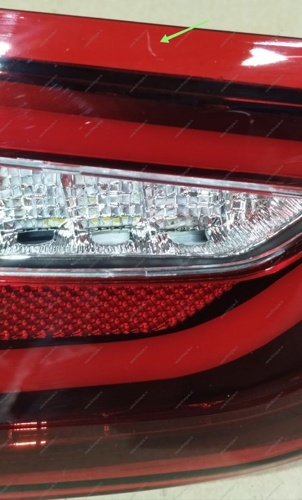 Фонарь задний внутренний левый светодиодный LADA Vesta FL Россия