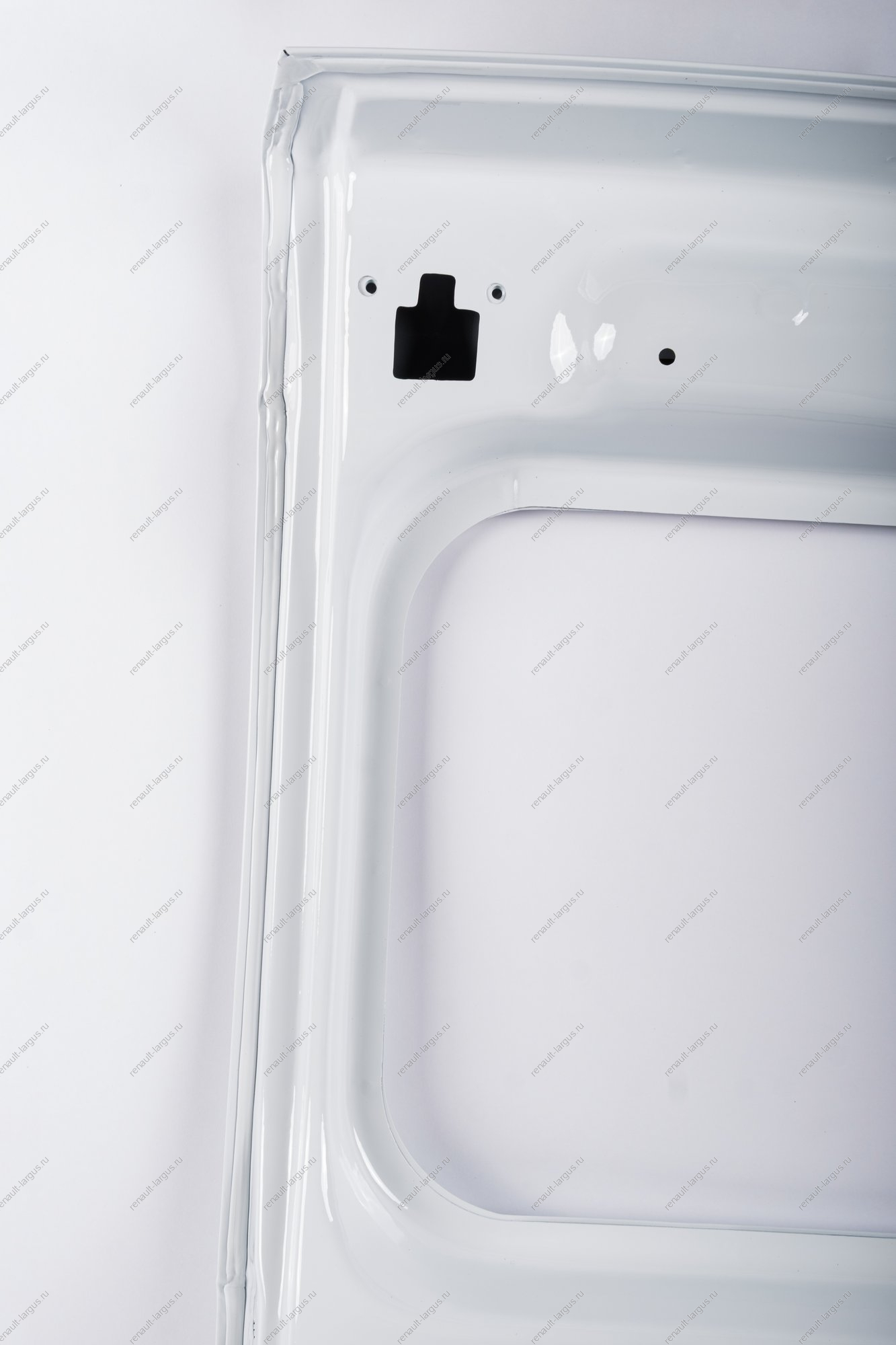 Дверь багажника LADA Largus (FL) NEW левая крашеная 221 Ледниковый (с окном, с отв под камеру) Lada